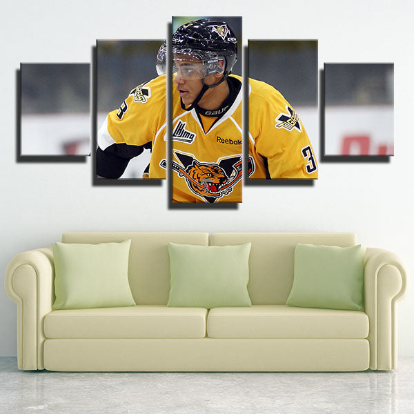 Nashville Predators Defense Steven Santini Canvas Wall Art