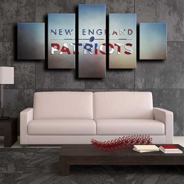 New England Patriots Canvas Wall Art New England Patriots Canvas Wall Art