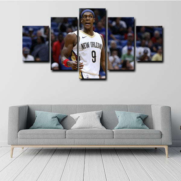 New Orleans Pelicans Point Guard Johnny Rondo Canvas Wall Art