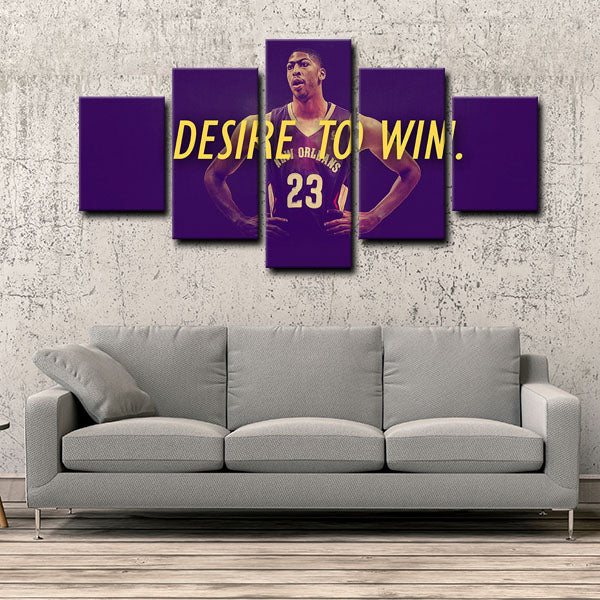 New Orleans Pelicans Power Forward Ad Davis Canvas Wall Art