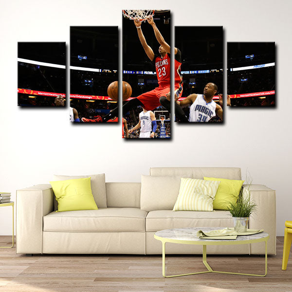 New Orleans Pelicans Power Forward Ad Davis Canvas Wall Art