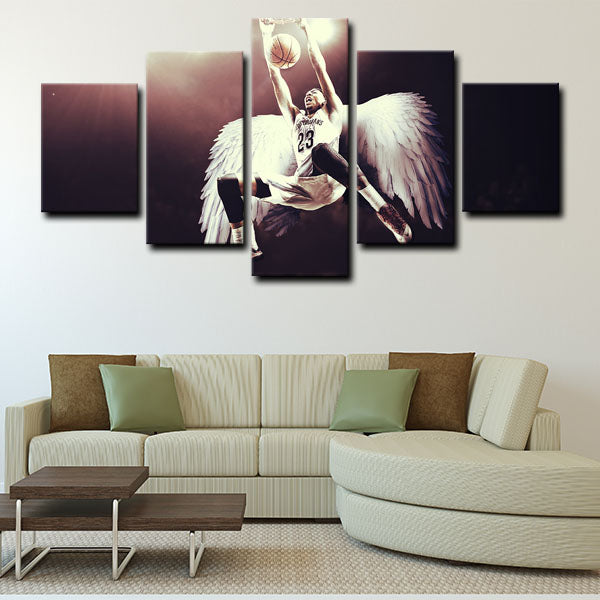 New Orleans Pelicans Power Forward The Brow Davis Canvas Wall Art