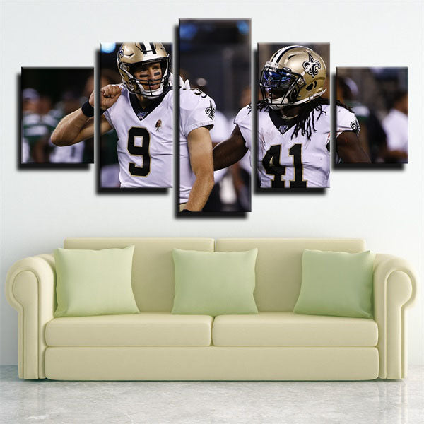 New Orleans Saints Team Boy Emblem Friendly Canvas Wall Art