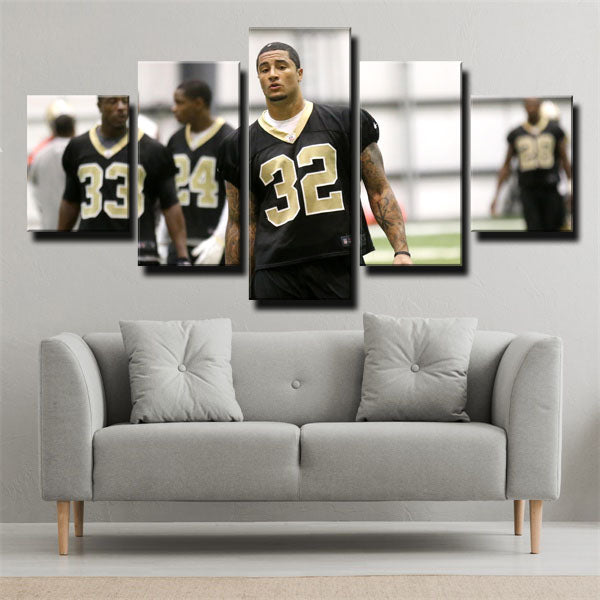 New Orleans Saints Team Safety Eric Hagg Canvas Wall Art