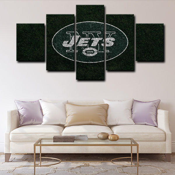 New York Jets Symbol Canvas Wall Art