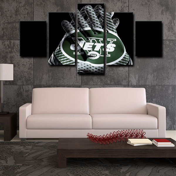 New York Jets Team Canvas Wall Art