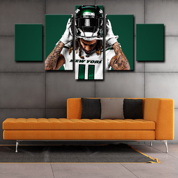New York Jets Wide Receiver Robby Anderson Canvas Wall Art