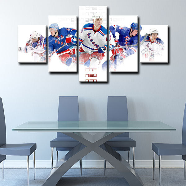 New York Rangers Team Canvas Wall Art New York Rangers Team Canvas Wall Art
