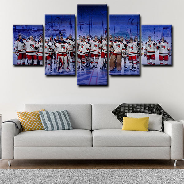 New York Rangers Team Canvas Wall Art New York Rangers Team Canvas Wall Art