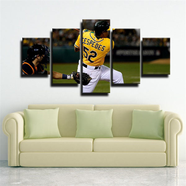 Oakland Athletics Pitcher Ryan Buchter Canvas Wall Art