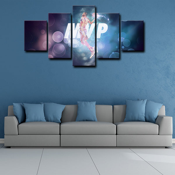 Oklahoma City Thunder Small Forward Kd Durant Canvas Wall Art