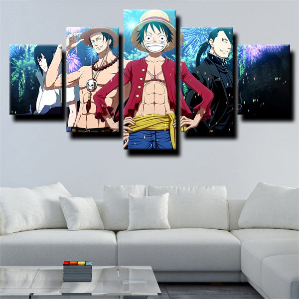 One Piece All Characters Canvas Wall Art
