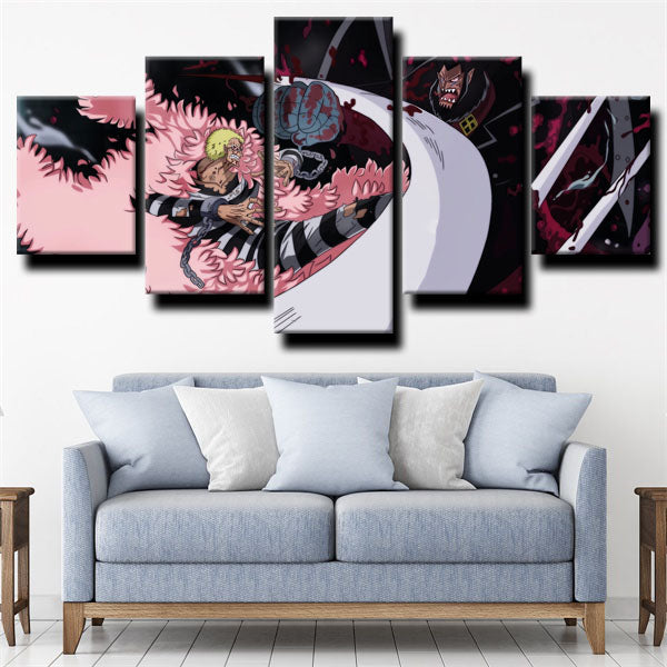 One Piece Charisma Of Evil Canvas Wall Art