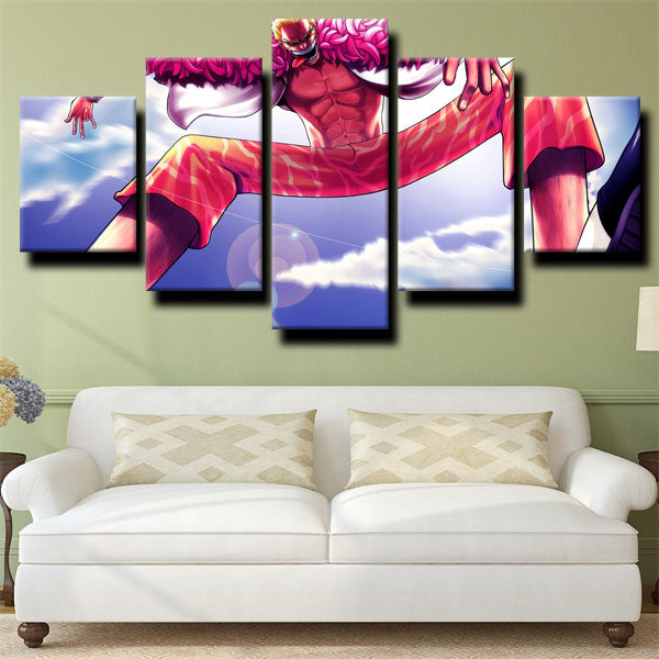 One Piece Donquixote Doflamingo Canvas Wall Art