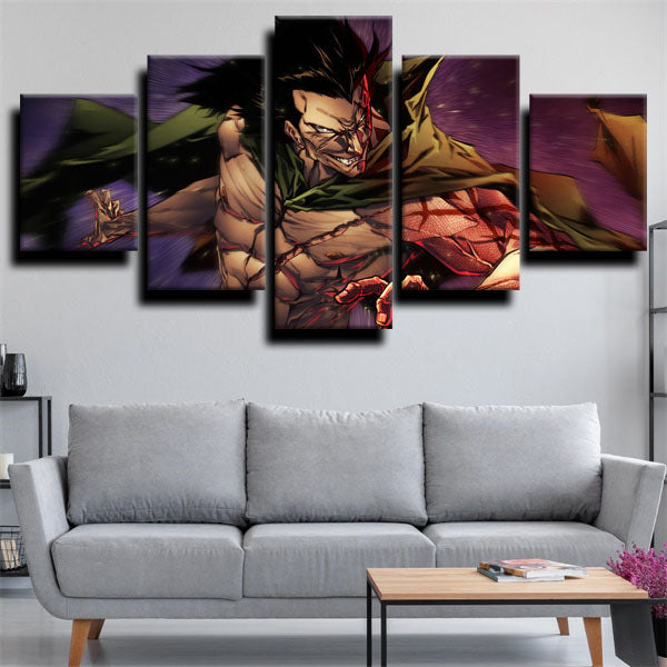 One Piece Monkey D. Dragon Canvas Wall Art