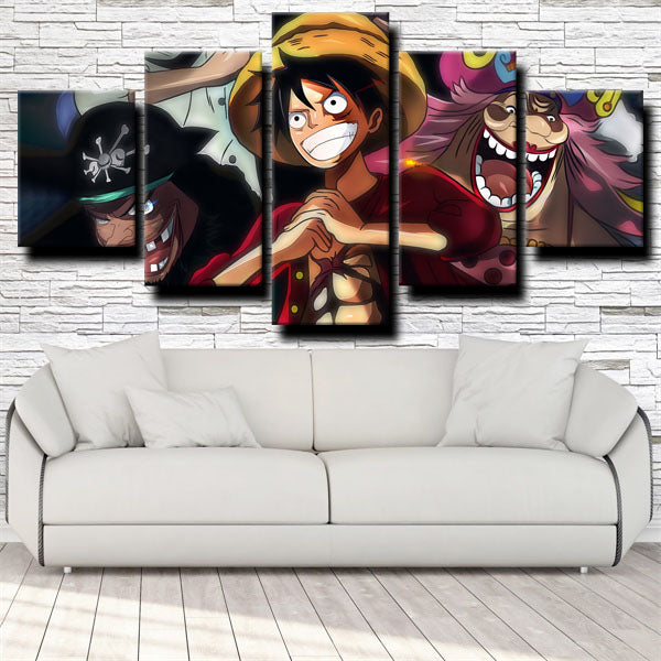 One Piece Monkey D. Luffy Canvas Wall Art