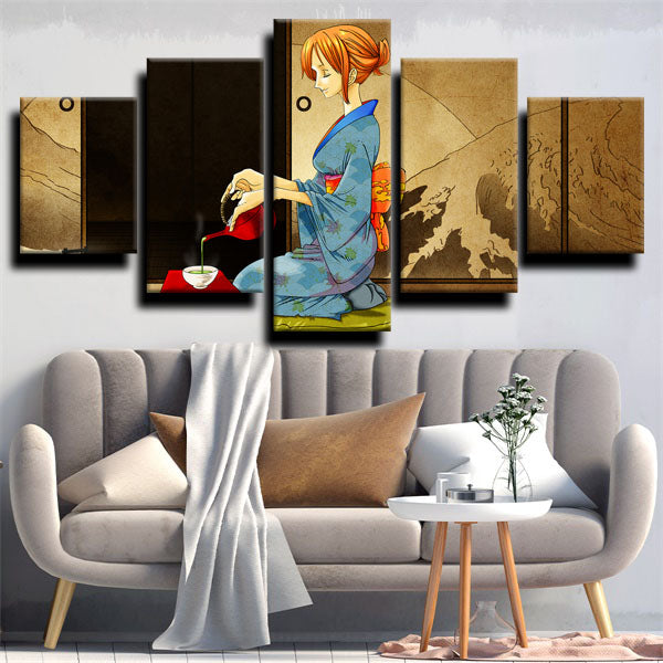 One Piece Nami Canvas Wall Art