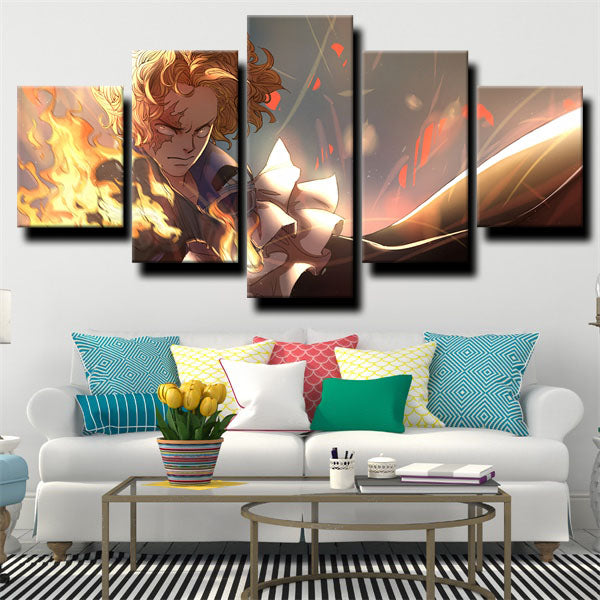 One Piece Sabo Canvas Wall Art