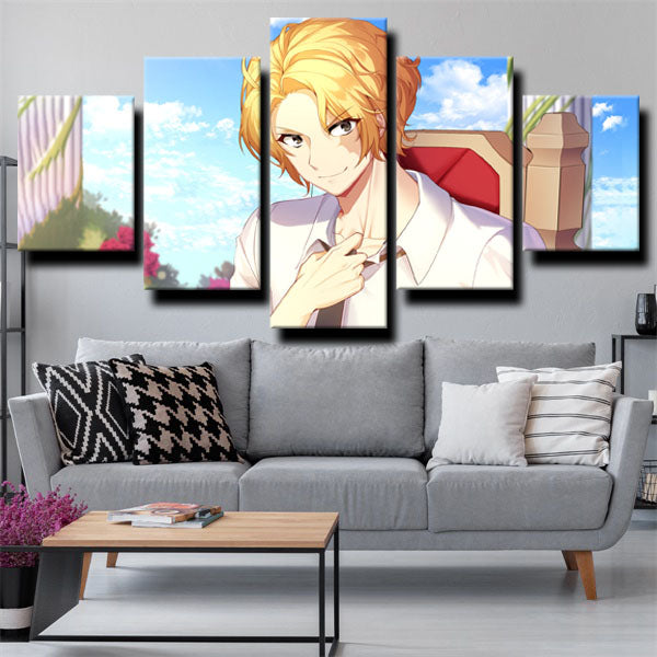 One Piece Sabo Yellow Hair Canvas Wall Art