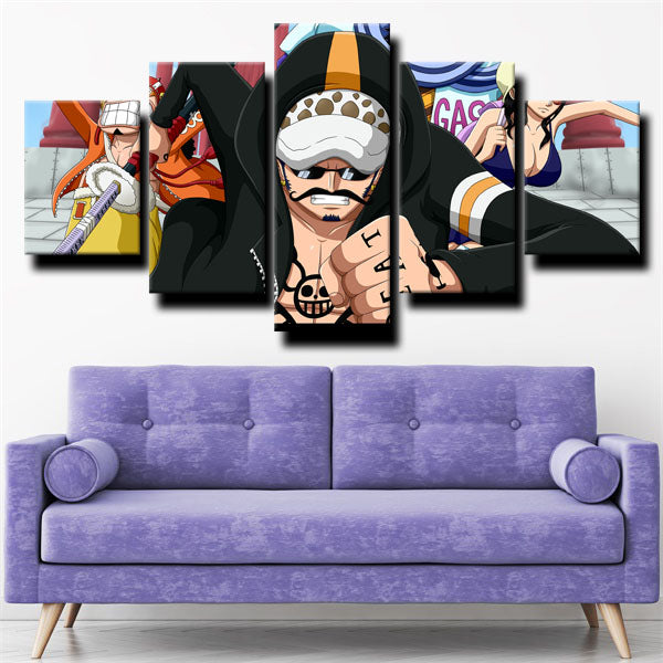 One Piece Trafalgar Law Canvas Wall Art