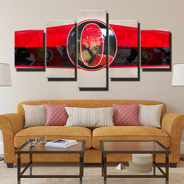 Ottawa Senators O Ryan Right Wing Canvas Wall Art