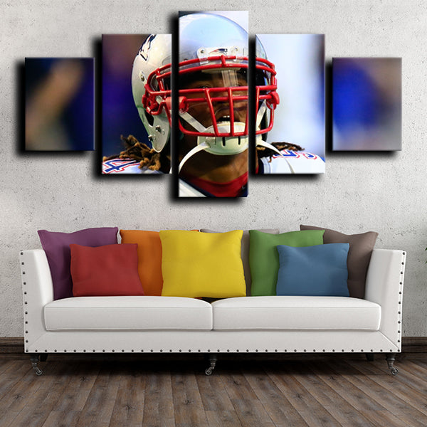Patriots Outside Linebacker Mr February Dont’A Hightower Canvas Wall Art