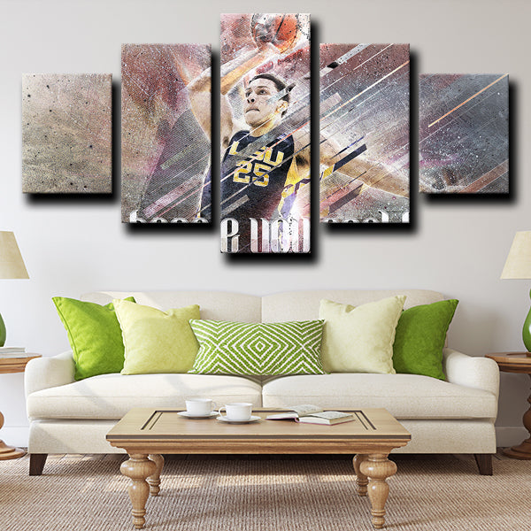 Philadelphia 76Ers Mvp Ben Simmons Canvas Wall Art