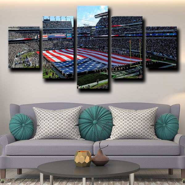 Philadelphia Eagles Lincoln Financial Field Canvas Wall Art