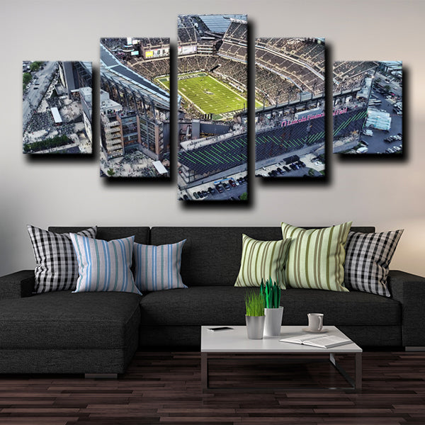Philadelphia Eagles Lincoln Financial Field Stadium Canvas Wall Art