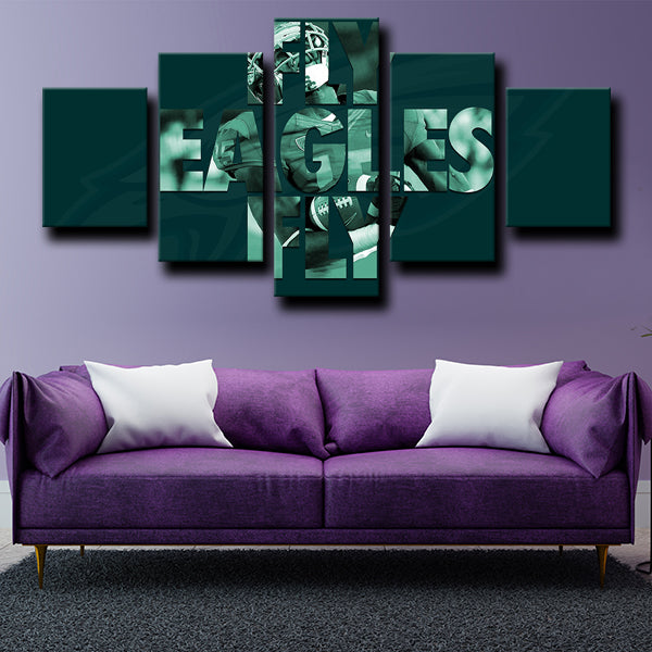 Philadelphia Eagles Logo Canvas Wall Art