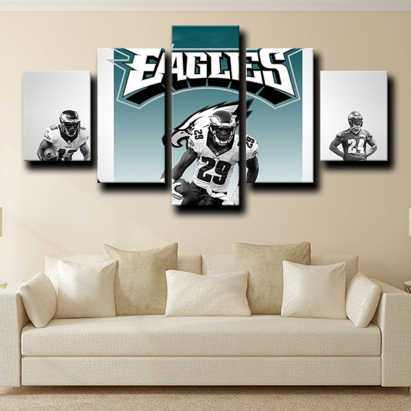 Philadelphia Eagles Teammates Canvas Wall Art