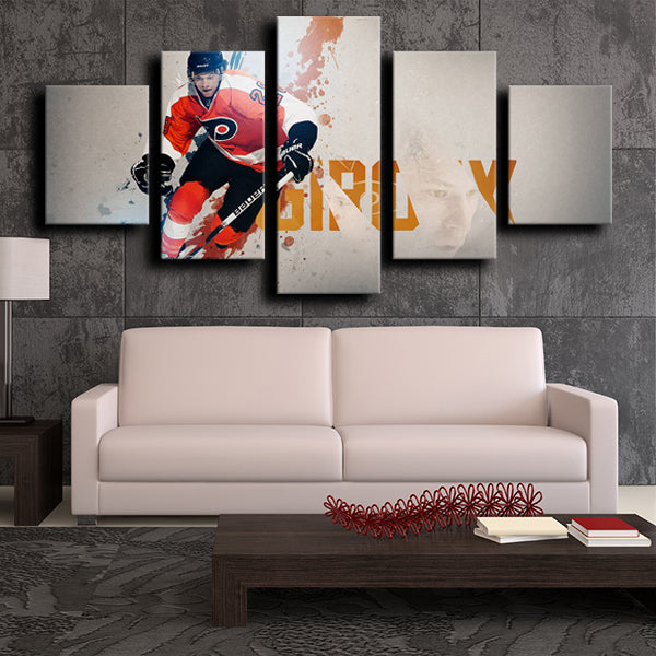Philadelphia Flyers Left Wing G Giroux Canvas Wall Art