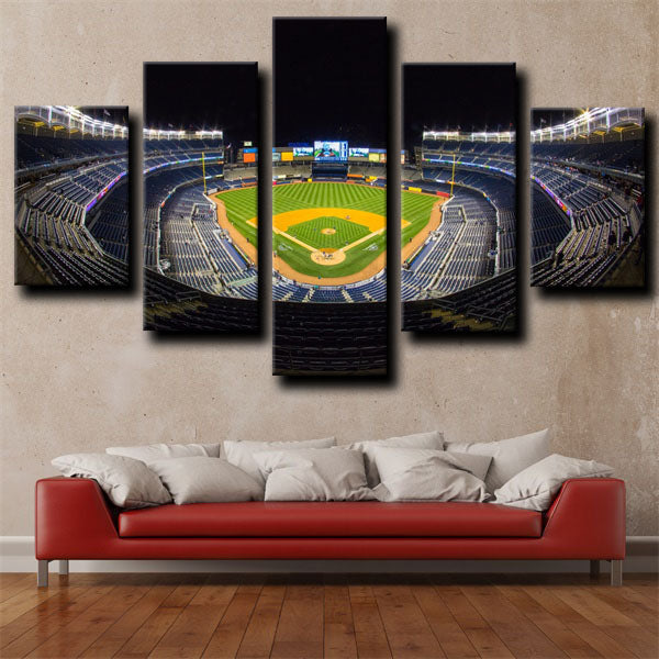Philadelphia Phillies Ballpark Emblem Canvas Wall Art