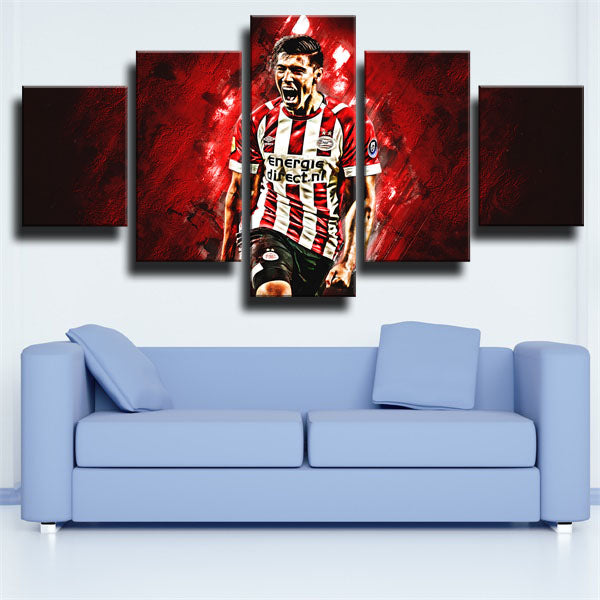 Philips Sport Vereniging Midfielder Erick Gutierrez Canvas Wall Art