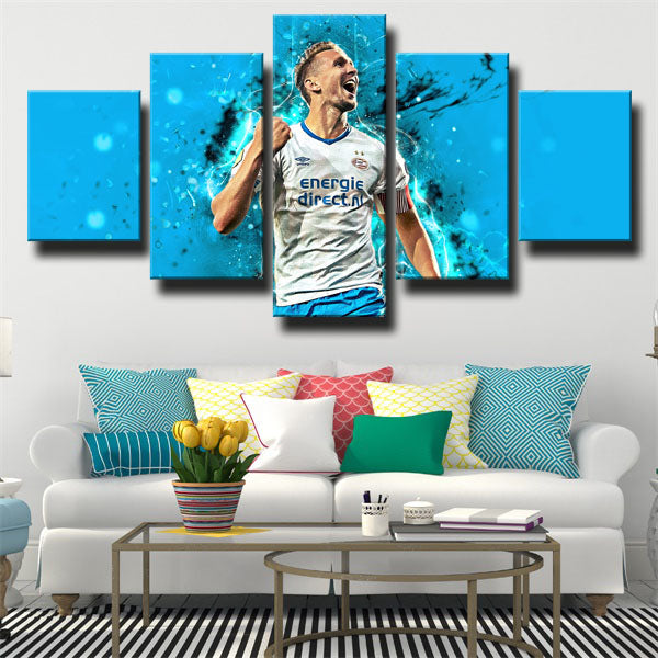 Vereniging Forward Luuk De Jong Canvas Wall Art