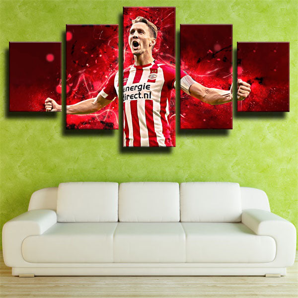 Vereniging Forward Luuk De Jong Canvas Wall Art