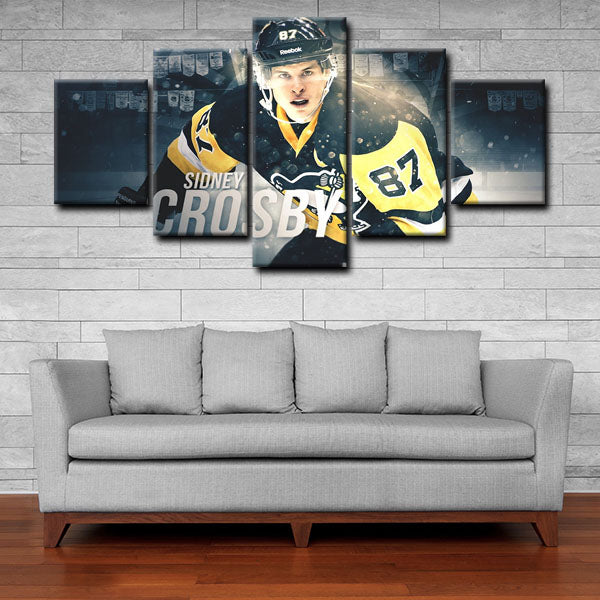 Pittsburgh Penguins Centre The Next One Sidney Crosby Canvas Wall Art