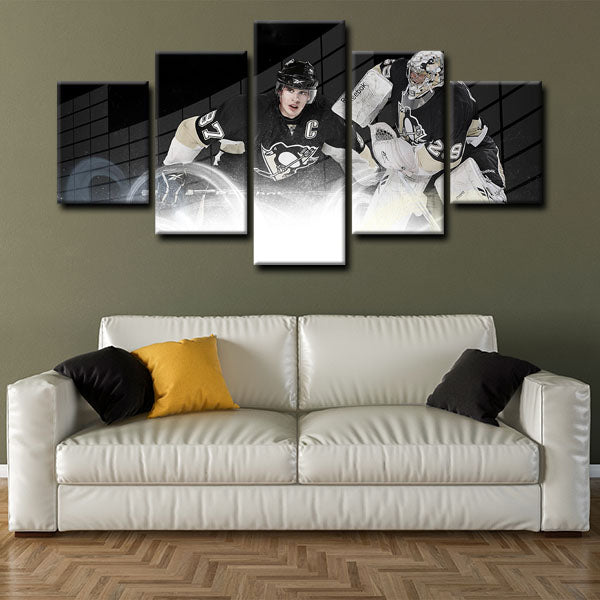 Pittsburgh Penguins Centre The Next One Sidney Crosby Canvas Wall Art