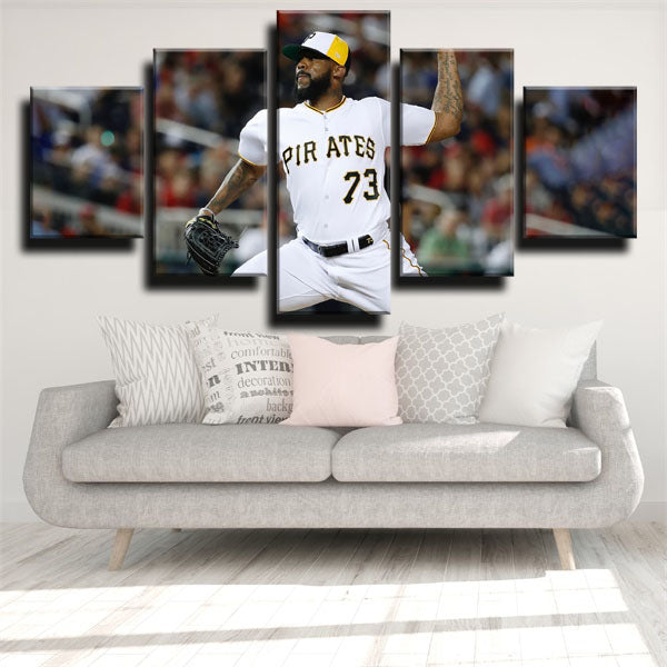 Pittsburgh Pirates Pitcher Nightmare Felipe Vazquez Canvas Wall Art