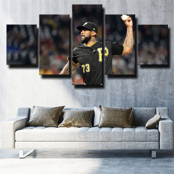 Pitcher The Nightmare Of Federal Street Felipe Vazquez Canvas Wall Art