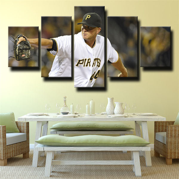 Pittsburgh Pirates Pitcher Tony Watson Tony Canvas Wall Art