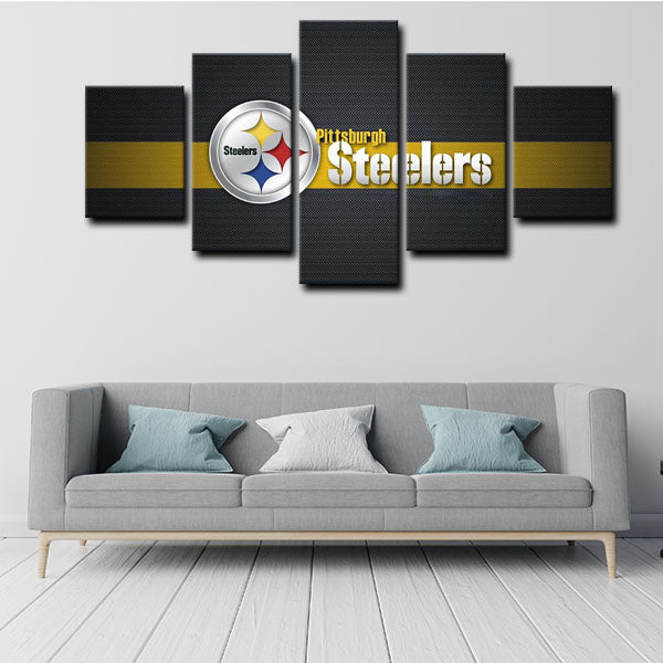 Pittsburgh Steelers Symbol Canvas Wall Art