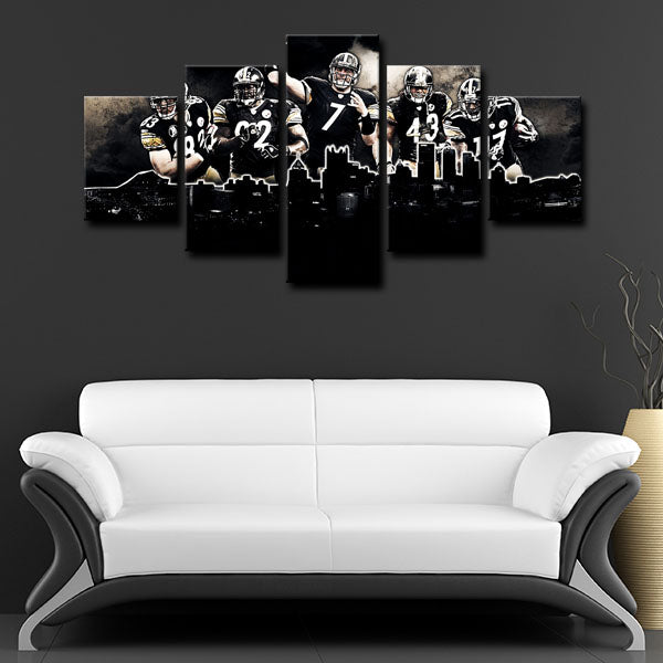 Pittsburgh Steelers Team Canvas Wall Art