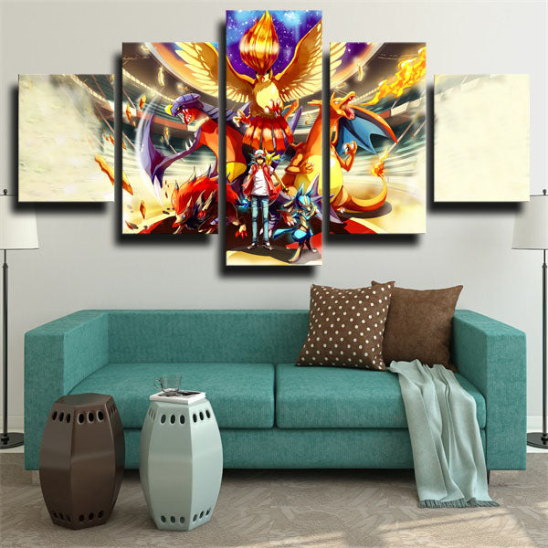 Pokemon All Characters Canvas Wall Art