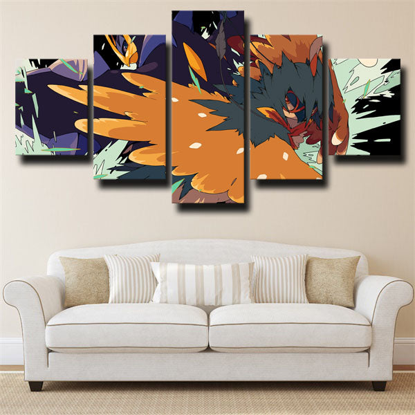 Pokemon Decidueye Canvas Wall Art