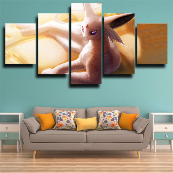 Pokemon Espeon Canvas Wall Art