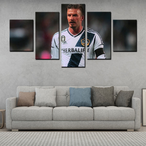 Real Madrid Beckham Midfield David Beckham Canvas Wall Art Real Madrid Beckham Midfield David Beckham Canvas Wall Art