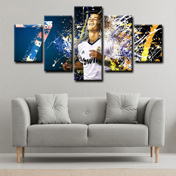 Real Madrid CF Forward C. Ronaldo Cristiano Ronaldo Success Canvas Wall Art
