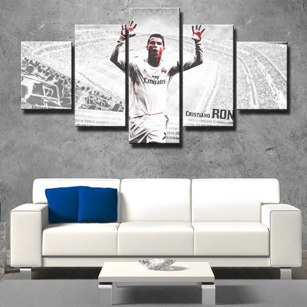 Real Madrid Cristiano Ronaldo7 Canvas Wall Art