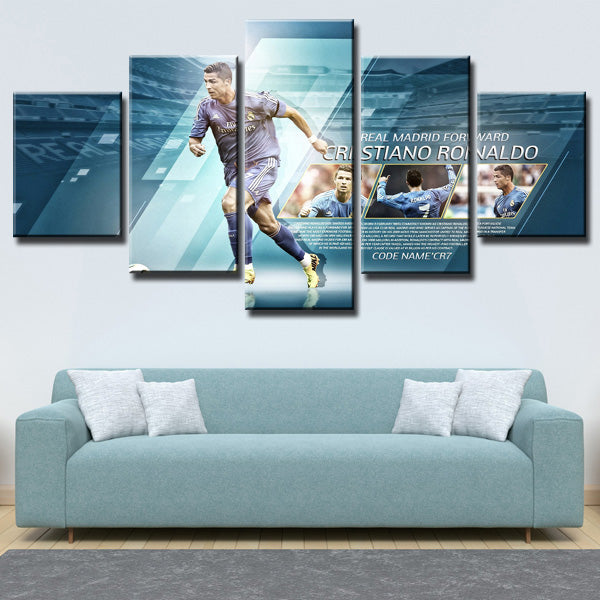 Real Madrid F.C.Cr7 Is A Legend Canvas Wall Art Real Madrid F.C.Cr7 Is A Legend Canvas Wall Art